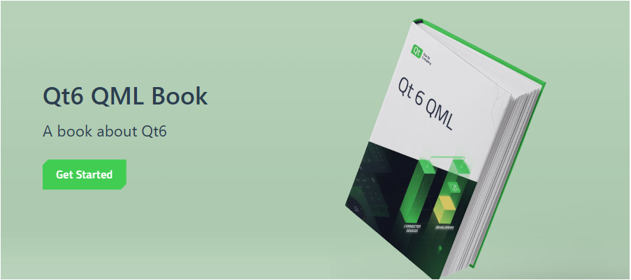 Qt6 QML Book官网截图